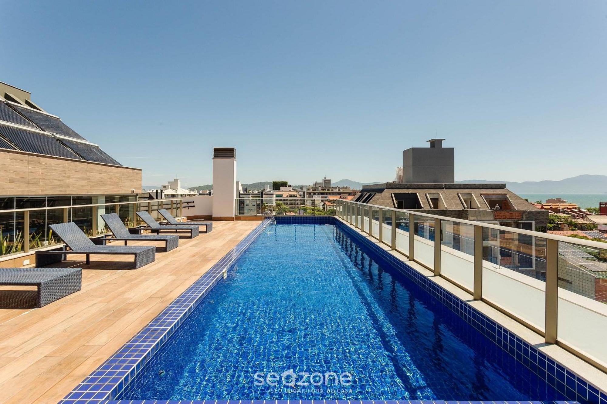 Lindo Studio Moderno A 300M Da Praia Jurere Elu106 Florianópolis Exterior foto